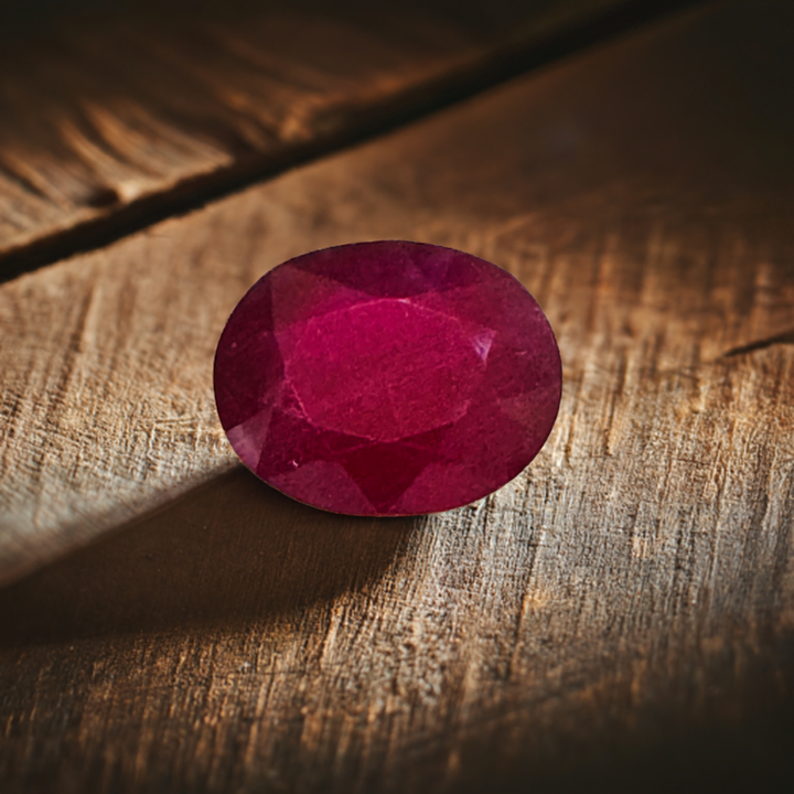 12 Carat Natural South African Ruby – Elegance & Vitality