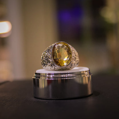 Buy Elegant Yellow Sapphire Ring