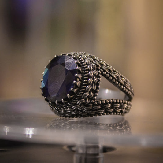 Buy Blue Sapphire Ring (10 Carats)
