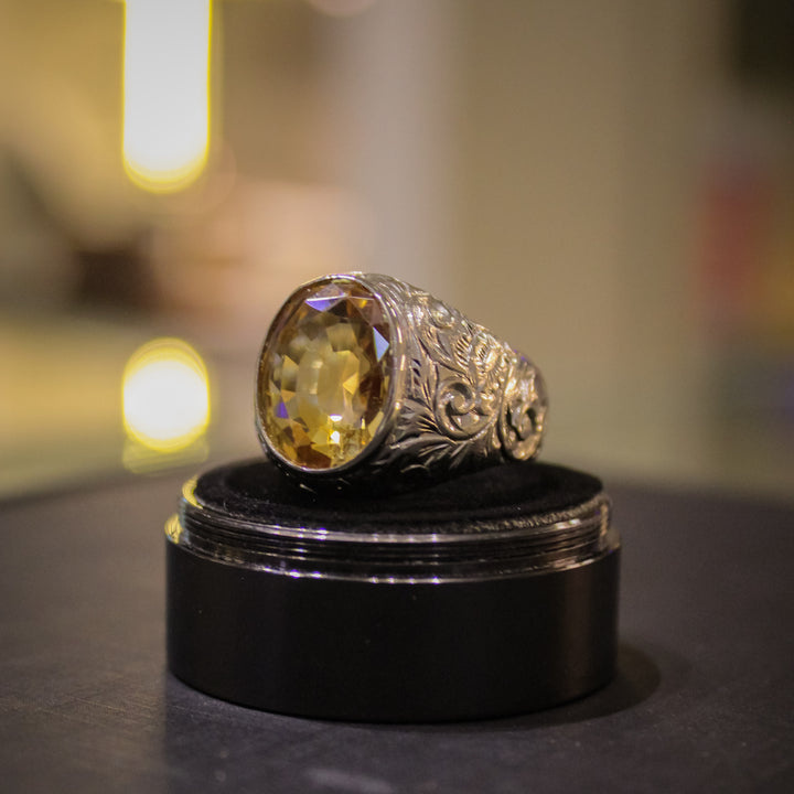 Buy Elegant Yellow Sapphire Ring