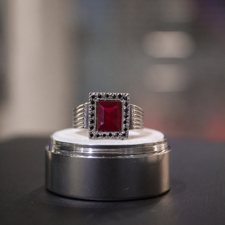 Buy Original Ruby Female Ring (9 Carats)