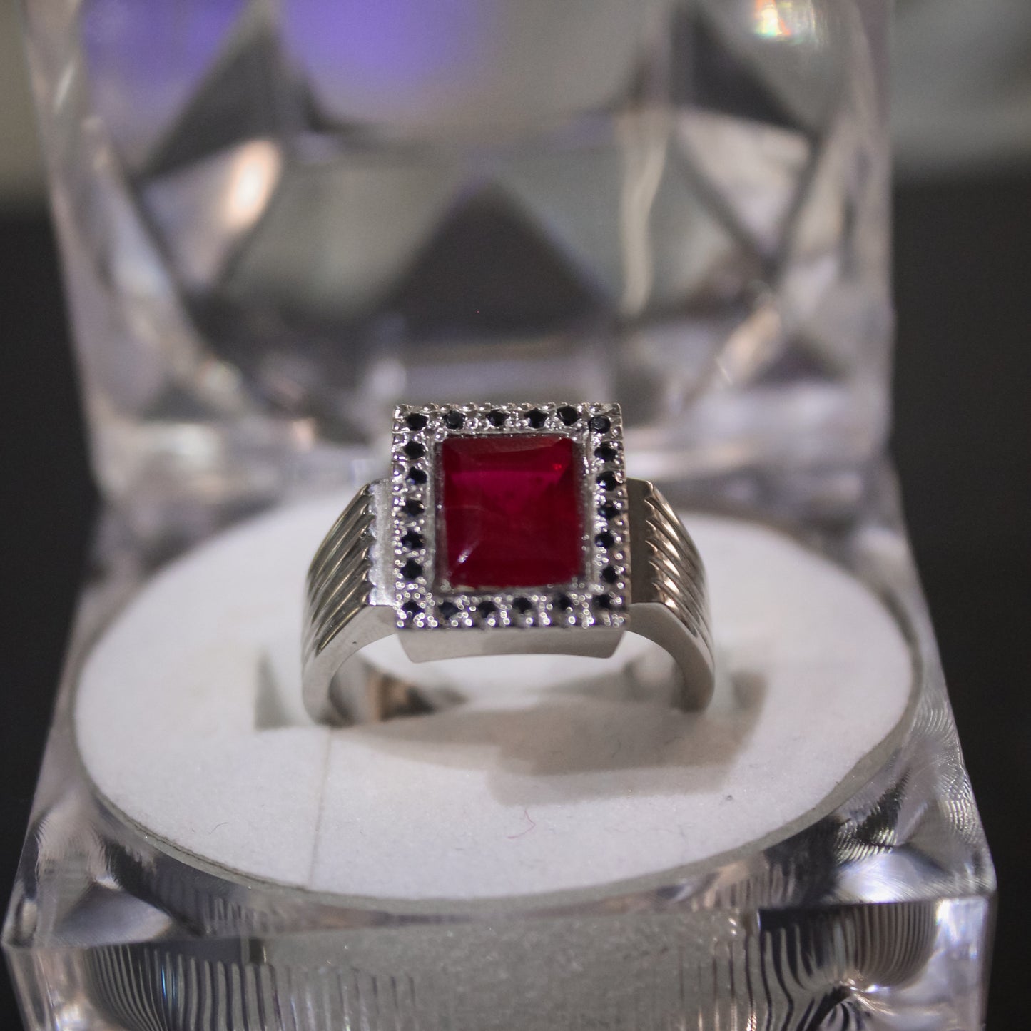 Buy Original Ruby Female Ring (9 Carats)