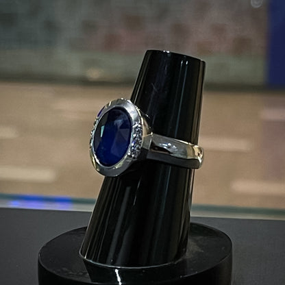 Premium quality, blue sapphire, 12 carat South African