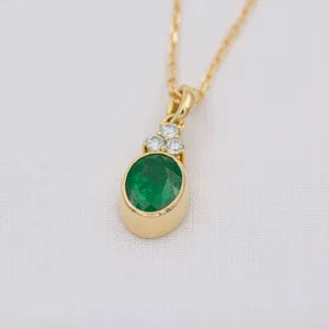 Natural 3-Carat Swat Emerald Pendant – Only One Available