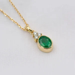 Natural 3-Carat Swat Emerald Pendant – Only One Available