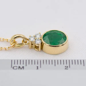 Natural 3-Carat Swat Emerald Pendant – Only One Available